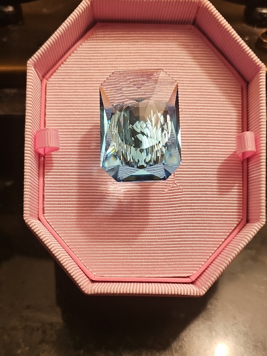 Swarovski Jewelry - Blue Crystal Statement Ring - Women Jewelry SIZE 6